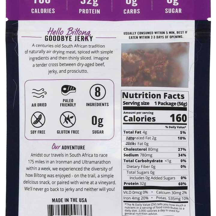 Everyday Supply Co - Wholesale Retailer Sample - Food & Drink - Kalahari Biltong Biltong Rosemary Truffle - Case Of 81