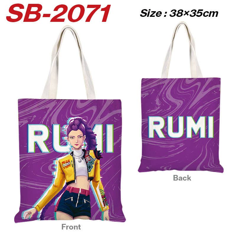 Little Trendy - Vente Tote bag – femme - Sac fourre-tout en toile à impression intégrale inspiré du K-pop KDH10