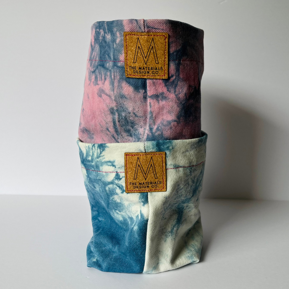 The Materials Design Co. - Wholesale Plant Pot - Canvas Planter - Rose - Fabric Storage Basket3