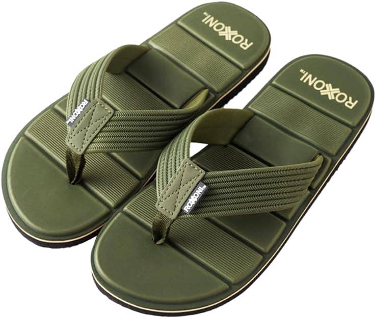 Roxoni - Wholesale Flip Flops - Men's - Roxoni Men's Arch Support Thong Flip Flop5
