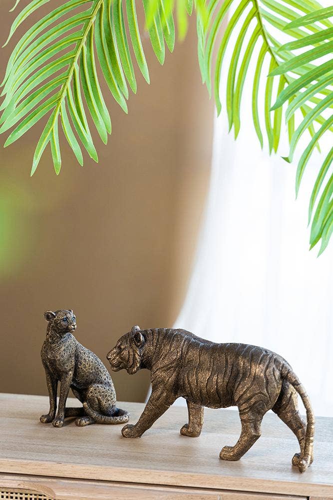 A&B Home Group Inc. - Wholesale Decoratief beeldje - Panter van koper, 15 cm17