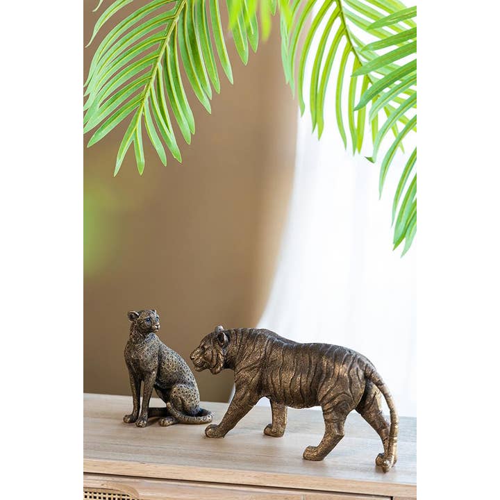 A&B Home Group Inc. - Wholesale Decoratief beeldje - Panter van koper, 15 cm17