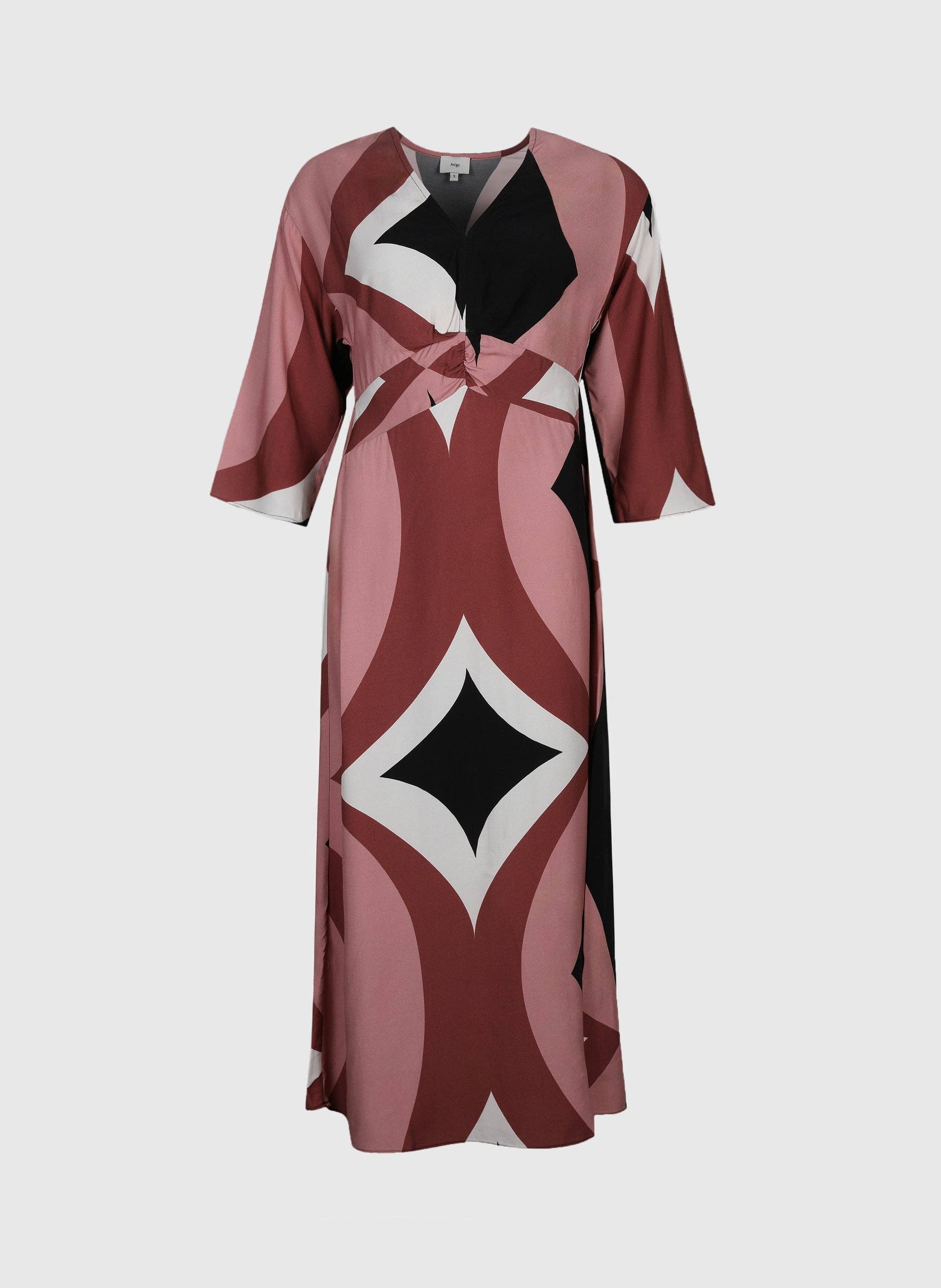 An'ge – wholesale Klänning - Dam – MASAMY midiklänning galimo rosa4