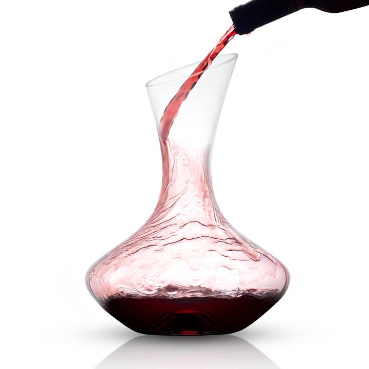 JoyJolt - Wholesale Decanter - Lancia Crystal Wine Decanter, 54 Oz