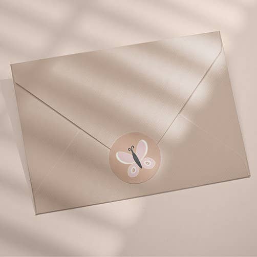 Sticker | Butterfly voor wholesale door NynkeOntwerpt