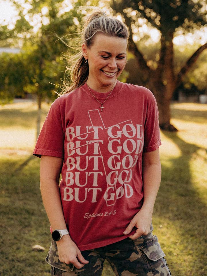 Yee Yee - Wholesale Screen Printed T-Shirt - Women's - But God Tee2