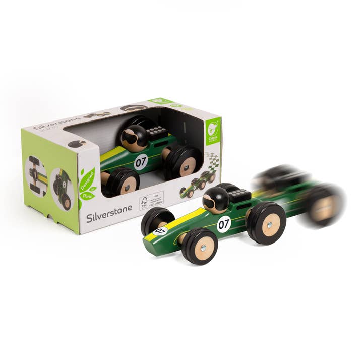 Hippychick - Wholesale Toy Car/Truck - Kids - Classic World - Car Silverstone1