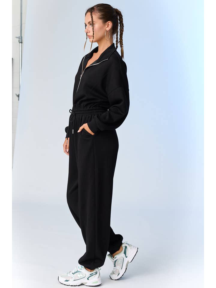 Stone PR18390 - Zoe Soft Knit Jumpsuit for wholesale on Faire