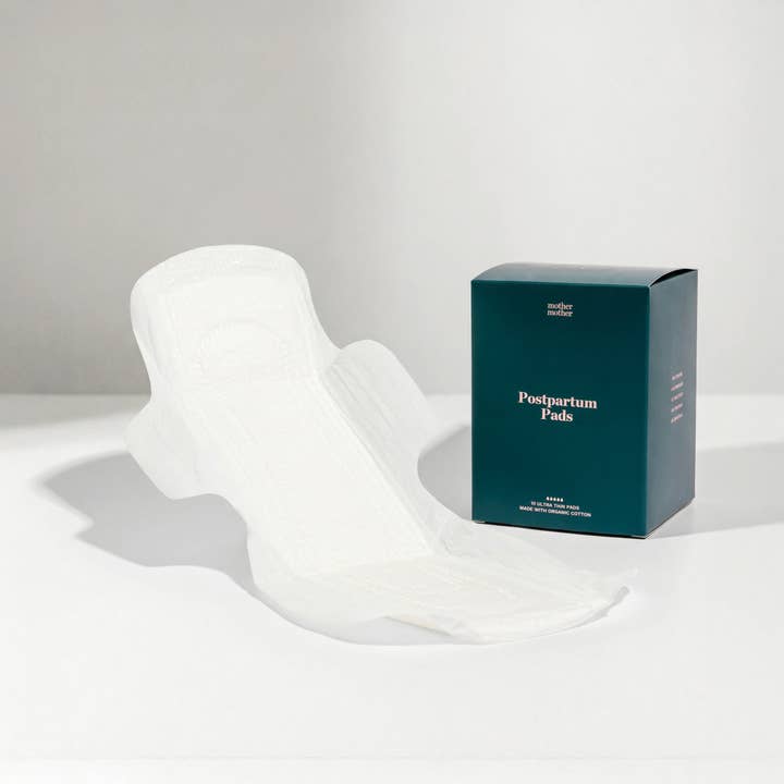 Organic Cotton Postpartum Pads for wholesale by Mother Mother