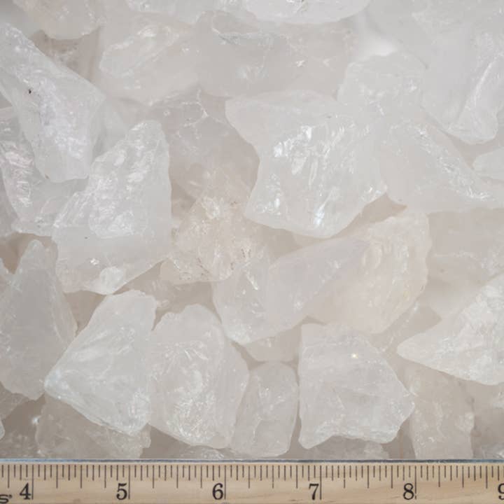 Fantasia Mining - Vente Pierre et cristal de spiritualité - Cristaux de quartz Girasol bruts - Pierres naturelles brutes (1 lb)
