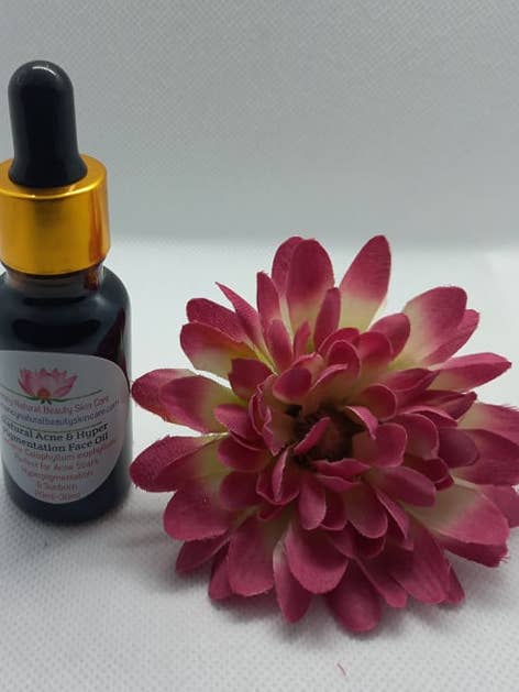Óleo Natural de Acne e Hiperpigmentação (Tamanu + Óleo de Açaí) por atacado de Nancy Natural Beauty Skincare