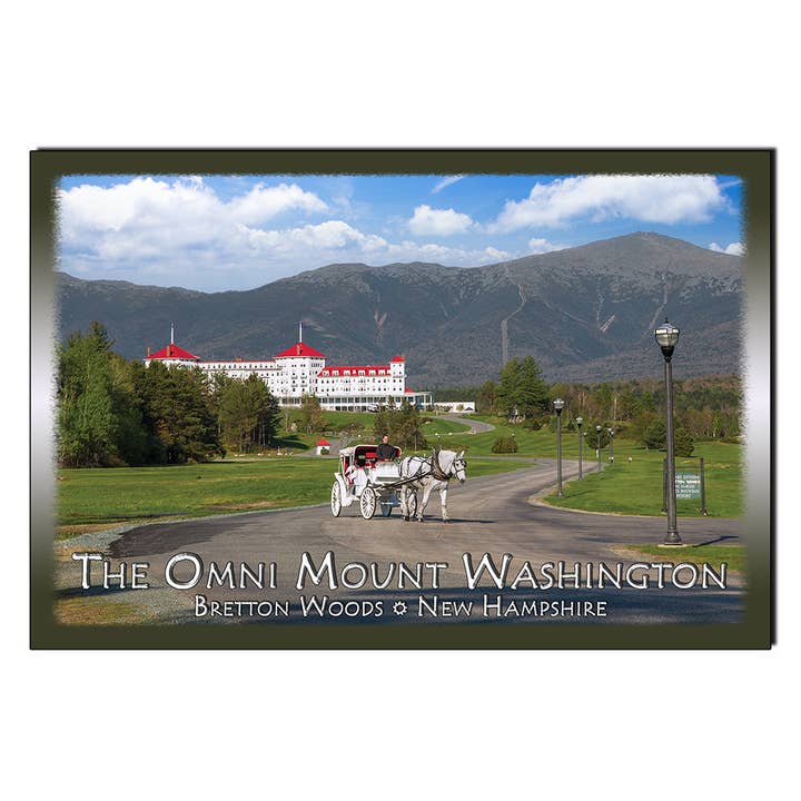 #9077 Ansichtkaart voor paarden en buggy voor wholesale door White Mountain Images