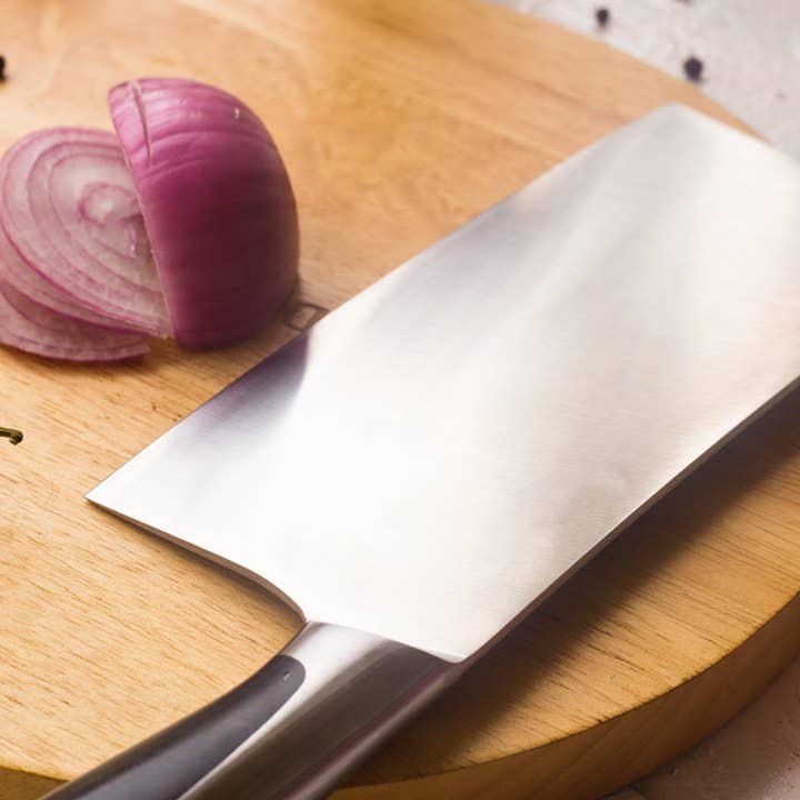 Lux Decor Collection - Vente Couteau de cuisine/multi-usage - Couteau de boucher en acier inoxydable de 7 pouces3