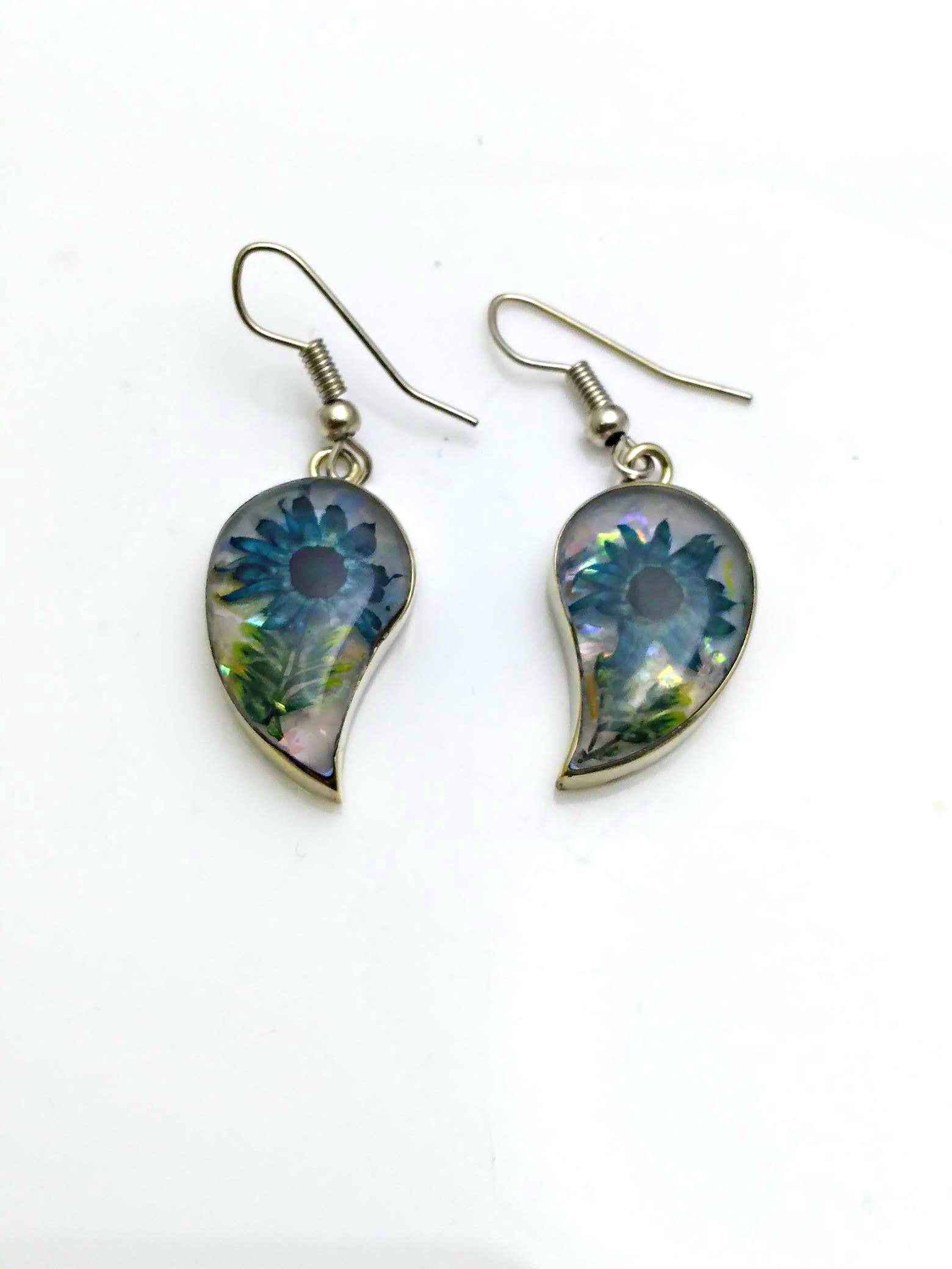 Costello International - Vente Boucles d'oreilles pendantes - La plus grande variété de boucles d'oreilles artisanales incrustées de mosaïque mexicaine54