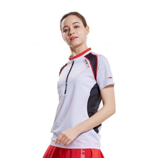 Bianco Camicia running donna Falkon in vendita all'ingrosso su Faire2