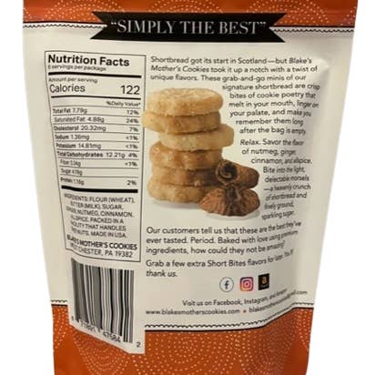 Blake's Mother's Cookies - Wholesale Cookie - Sag Harbor Spice