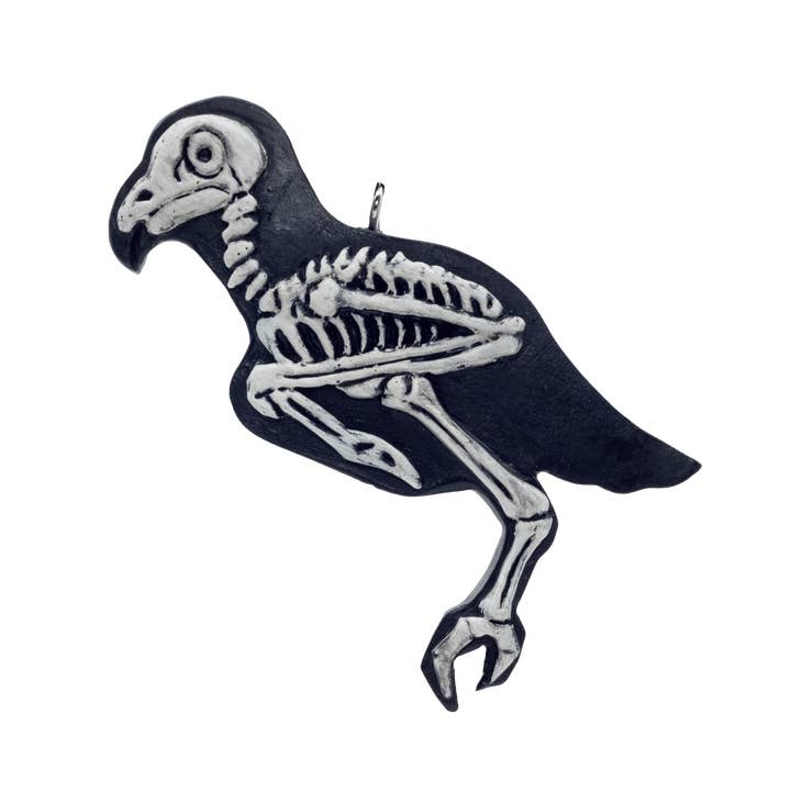 Owl Bones Flatback Ornament for wholesale by Horrornaments