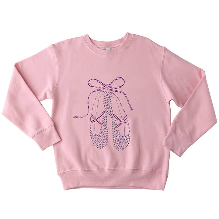 Sudadera de ballet con tachuelas lavanda para venta al por mayor de Sparkle Sisters by Couture Clips
