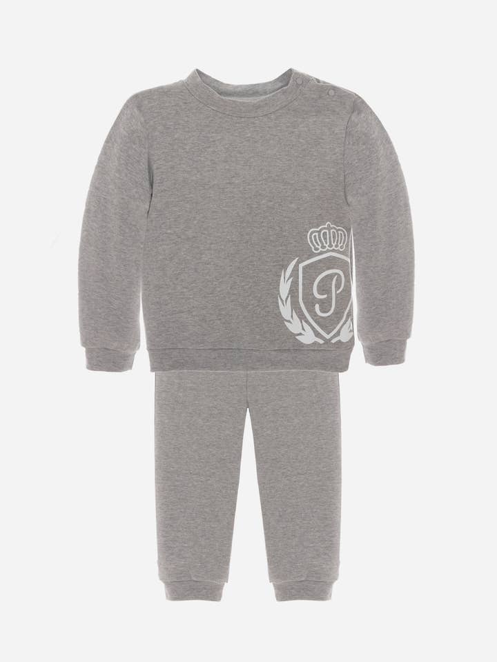 Pink Fleece Tracksuit for wholesale by Patachou