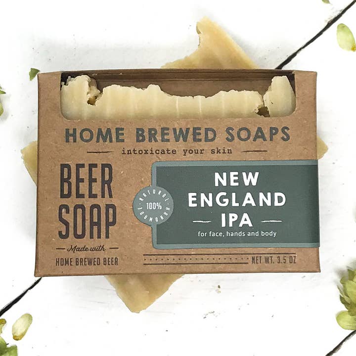 New England IPA Beer Soap for wholesale by Home Brewed Soaps
