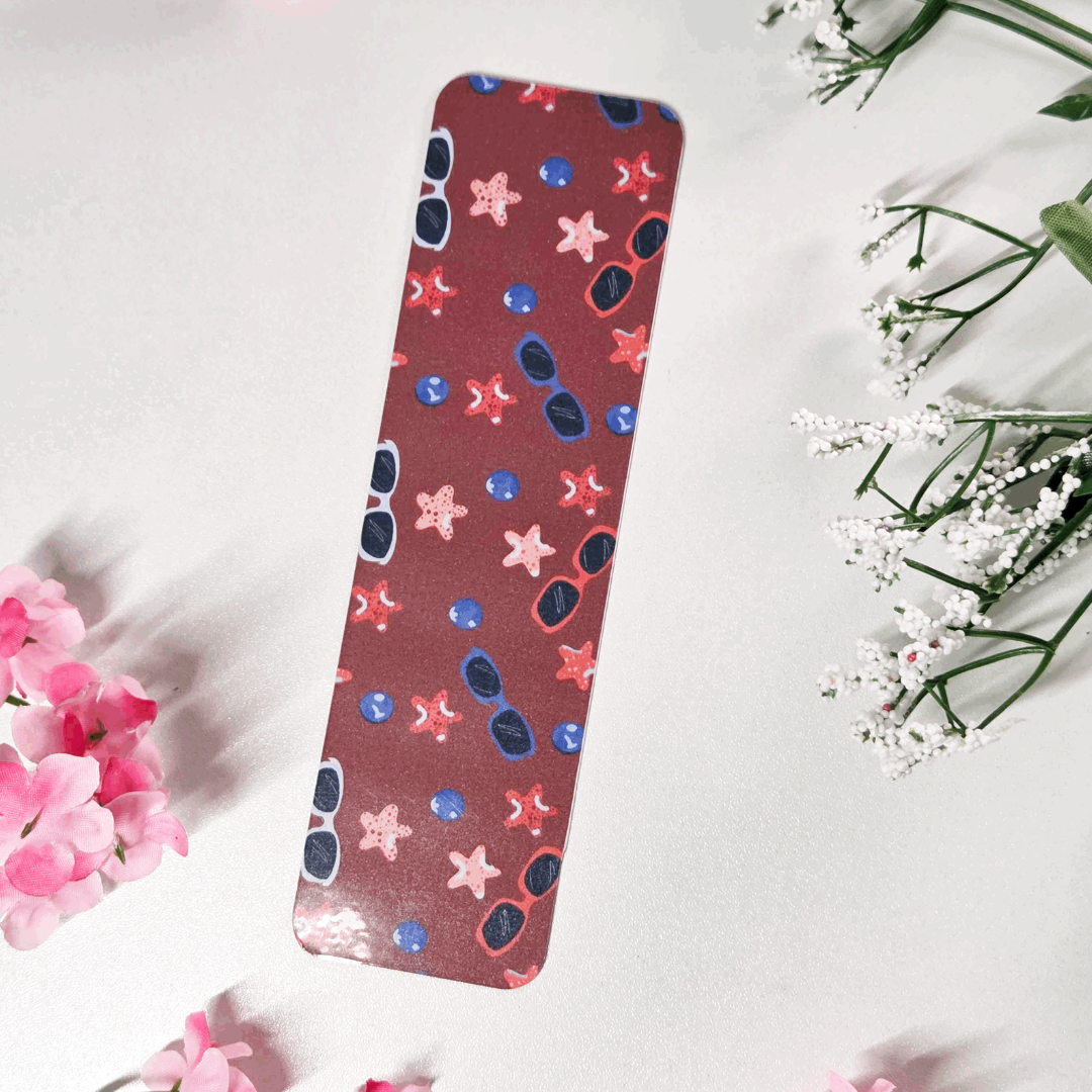 Danielle Fish Illustrations - Wholesale Bookmark - Starry Independence Double Sided Bookmarks2