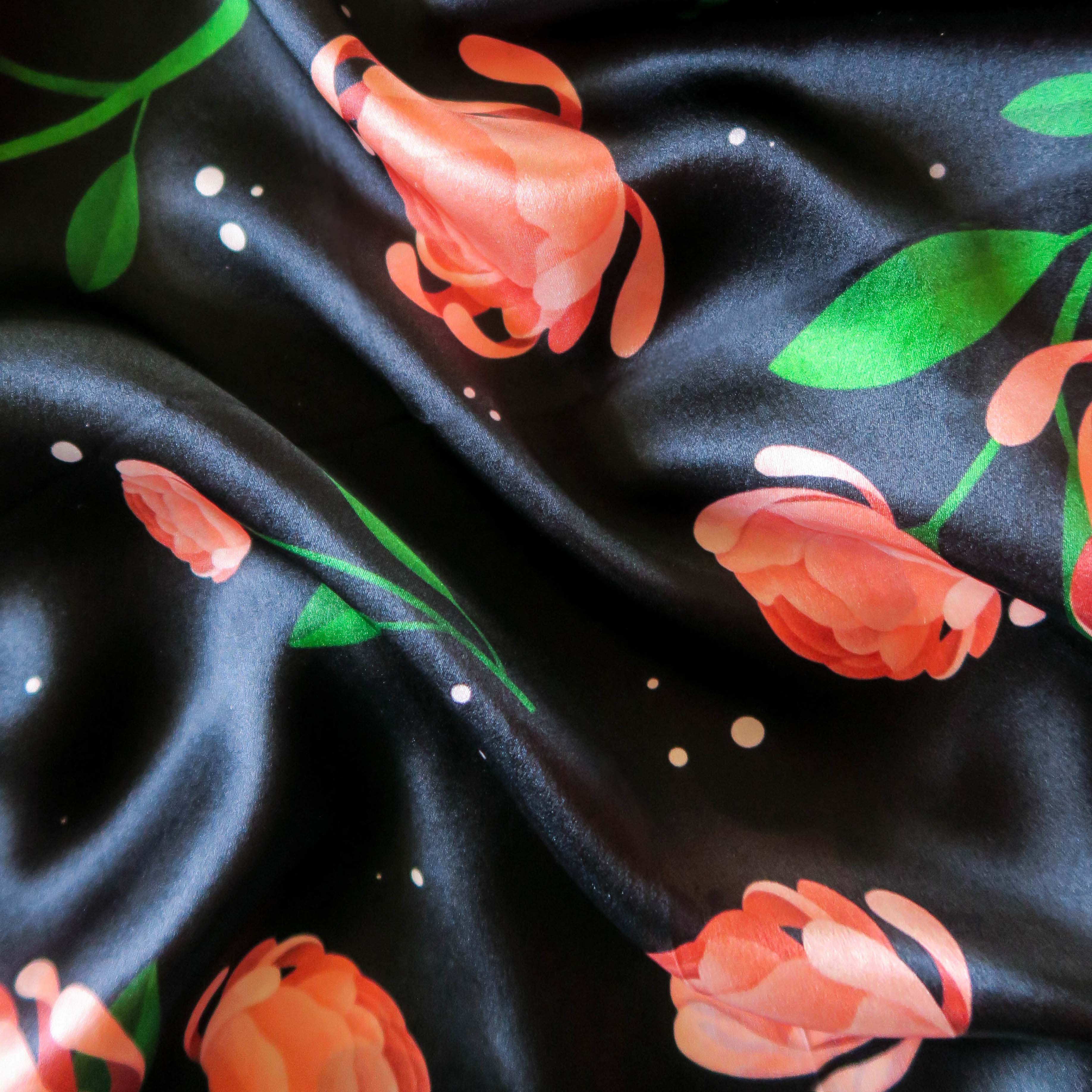 Arlo Goods – Großhandel Schal – Damen – Peonies Seidenschal4