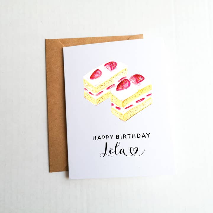 Kristine Lee Designs – Großhandel Geburtstagskarten – Tagalog Philippinische Geburtstagskarte für Lola Oma Aquarell2