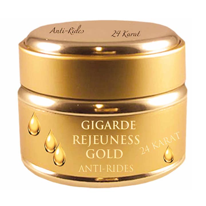 Gold Creme Rejeuness Gesichtscreme 24 für den Großhandel von GIGARDE Aloe Kosmetik