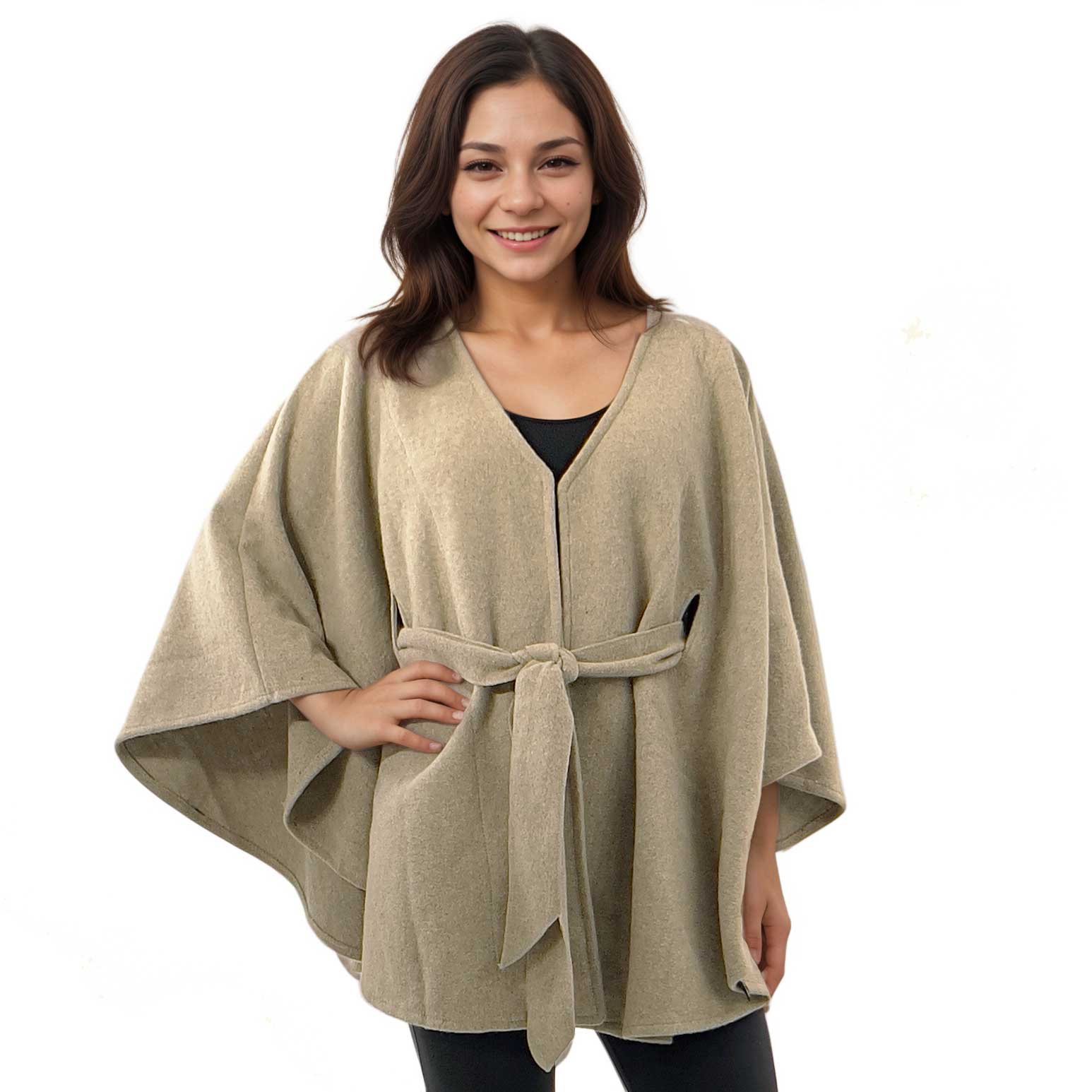 The Magic Scarf Company – Engroshandel Kappe - Dame – LC15 - Kåber med luksuriøs uldfornemmelse og bælte9