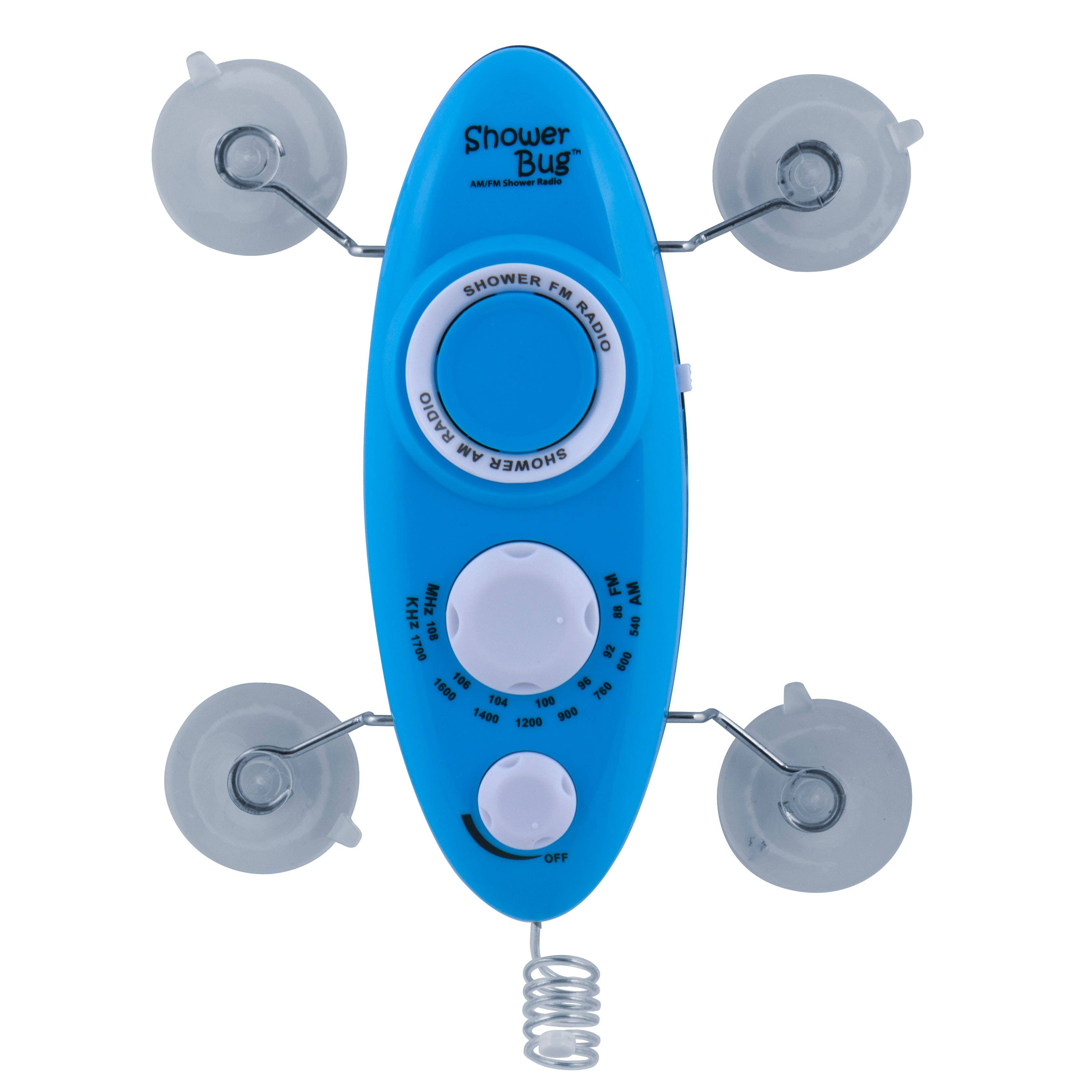 Zadro, Inc. - Wholesale Speakers - Shower Bug AM/FM Radio0