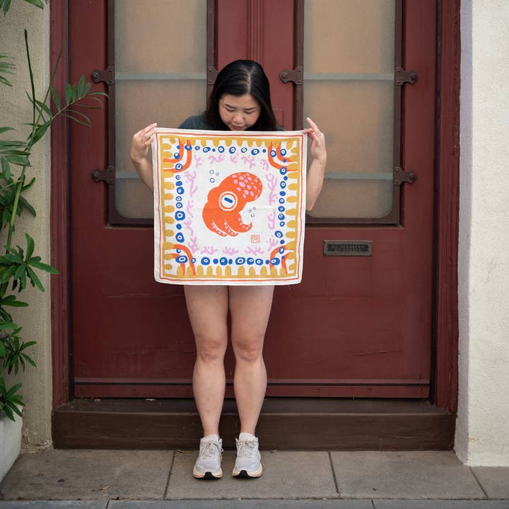 Kayan Pepper Co. – Engroshandel Bandana - Dame – Babyblæksprutte Bandana2