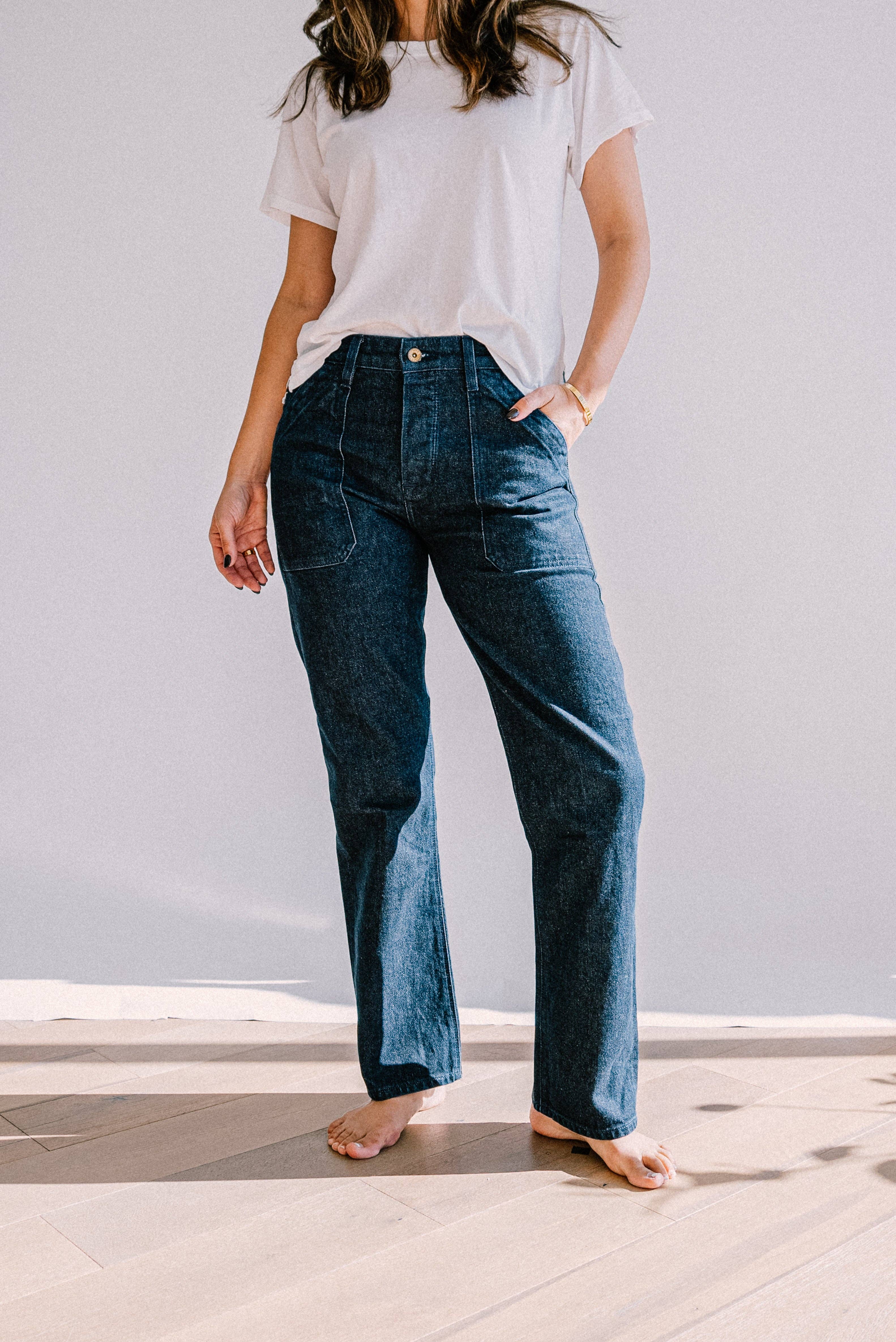 Ocean Wash Spejder Jean | Ocean Wash Denim Militærbukser for engroshandel på Faire4