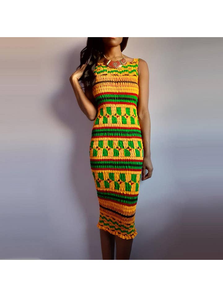 SUESES – Engroshandel Kjole - Dame – AFRIKANSK KJOLE KVINDER, afrikansk kort kjole, afrikansk print kjole
