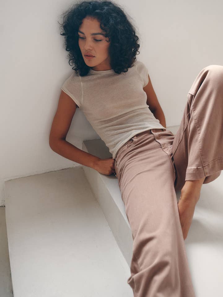 Pantalón Ancho "Naelle" - Ana & Lucy para venta al por mayor de ANA & LUCY