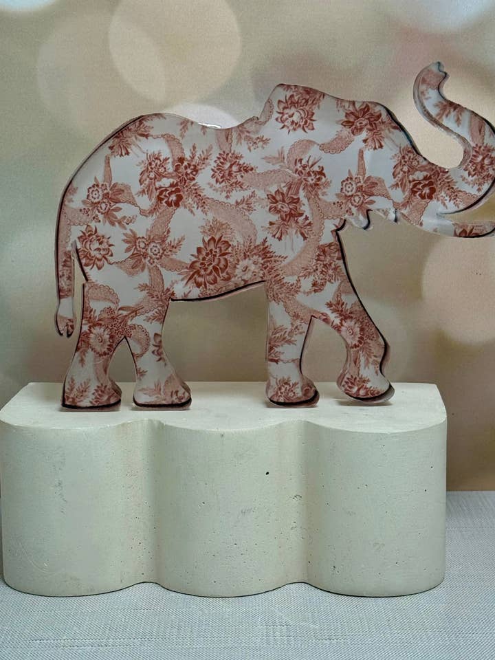 Akrylelefant för wholesale av NEM Designs