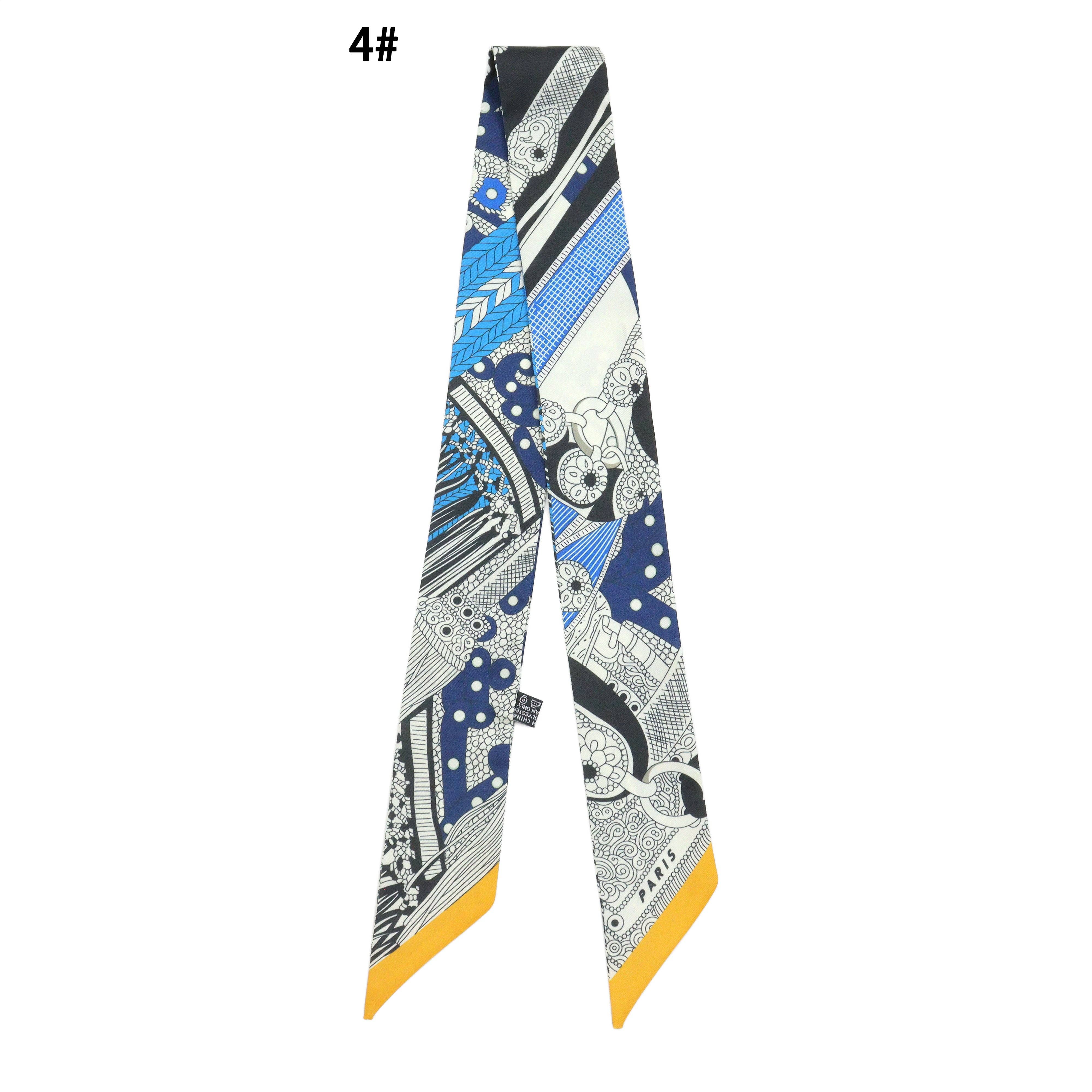 BestBeads&Beyond - Wholesale Scarf - Women's - Asssorted colors Narrow scarf for scarf necklace making, hair&bag scarves accessories, EF808s4