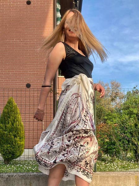Sunset skirt for wholesale by Lùem