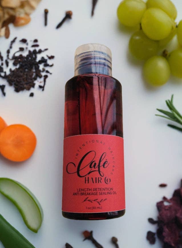 Café Hair Co - Wholesale Hair Oil - ANTI BREAKAGE SEALING OIL TO PREVENT SPLIT ENDS2