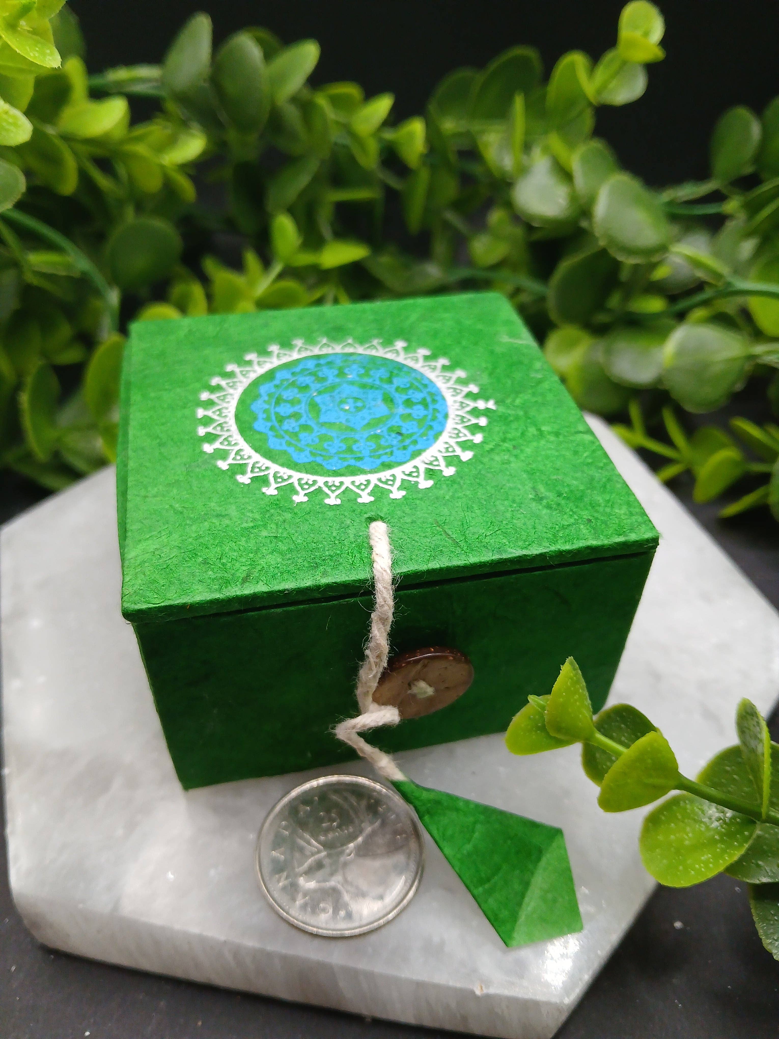 Moonbeam Healing – wholesale Meditation supplies – Tibetan Tingsha 1.5" in Gift Box2