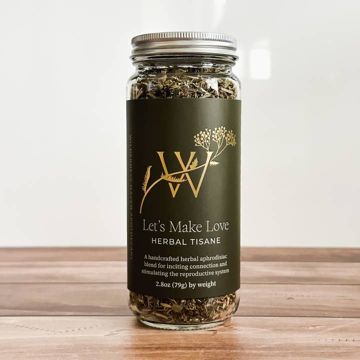 Tisane Let's Make Love pour la vente par Wilderness Maven Apothecary