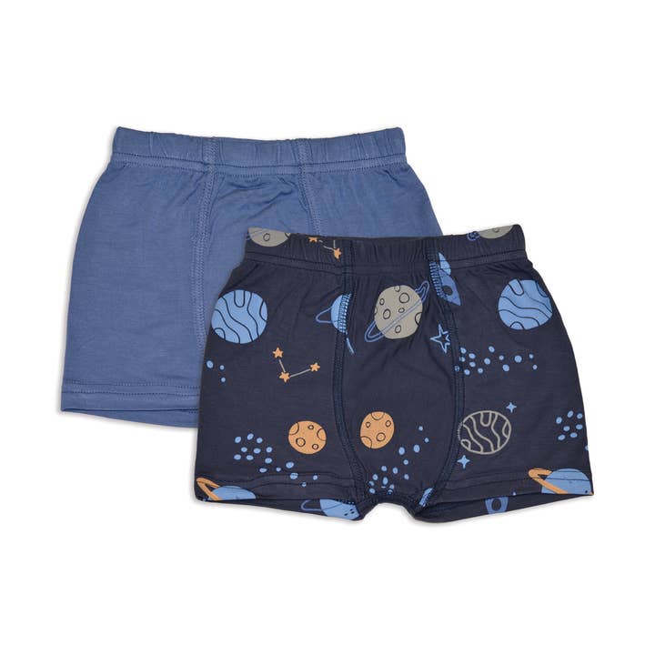 Calções de Roupa Interior de Bambu 2 Unidades por atacado de Silkberry Baby