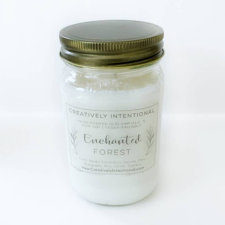 Fortryllede Forest Soy Lys for engroshandel hos Creatively Intentional Candle Co.