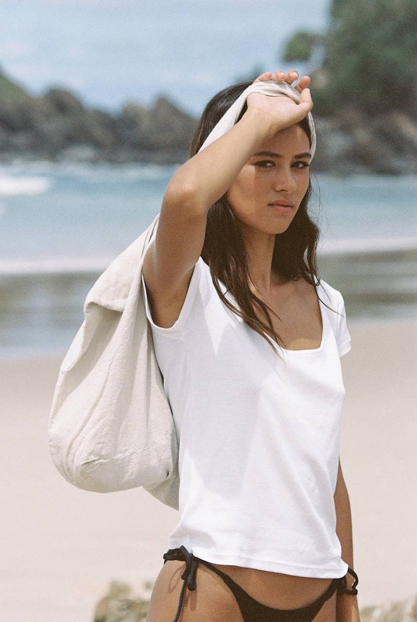 the sept – wholesale T-shirt (utan tryck) – Dam – The Emma – enkel bas-T-shirt3