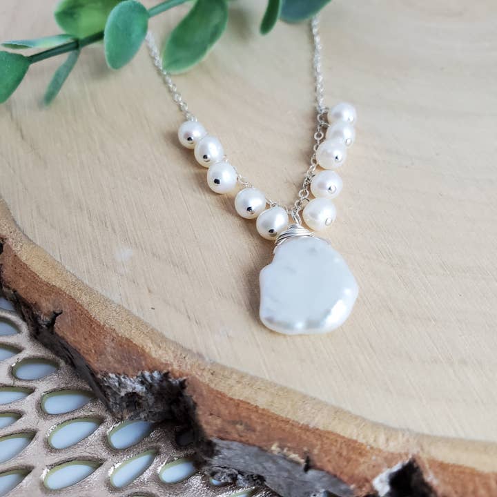 Collana di perle Seabreeze per la vendita all'ingrosso da parte di Agape Gems