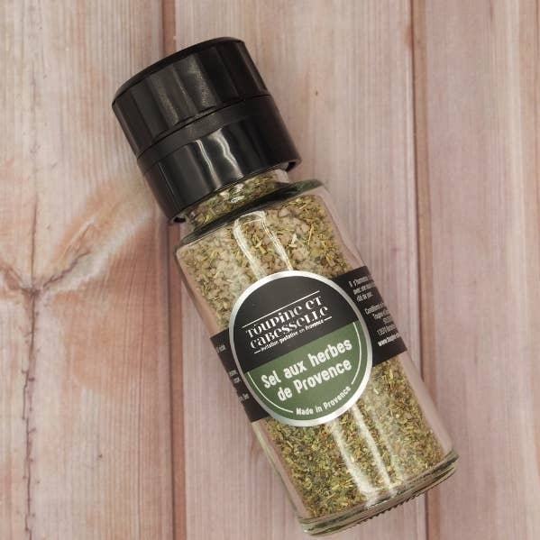 Herb salt from Provence for wholesale by Toupine et Cabesselle