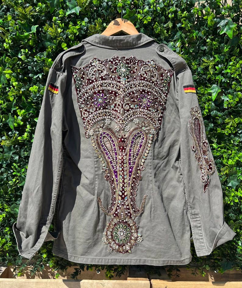 TABITHA - Wholesale Jacket - Women's - Army Vintage Jacket1