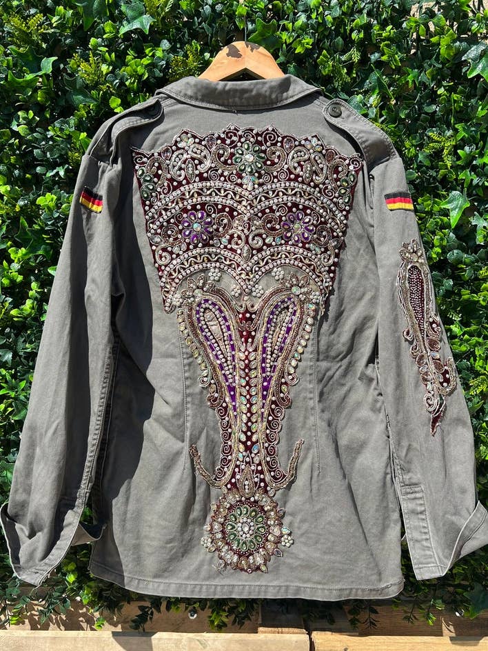 TABITHA - Wholesale Jacket - Women's - Army Vintage Jacket1