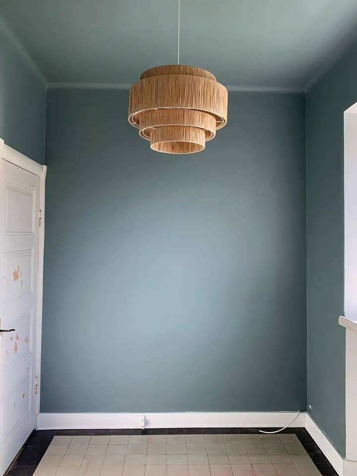 MOROCCAN LAMPSHADE HANDMADE in Raffia, Wicker Shade for wholesale by Mikwi