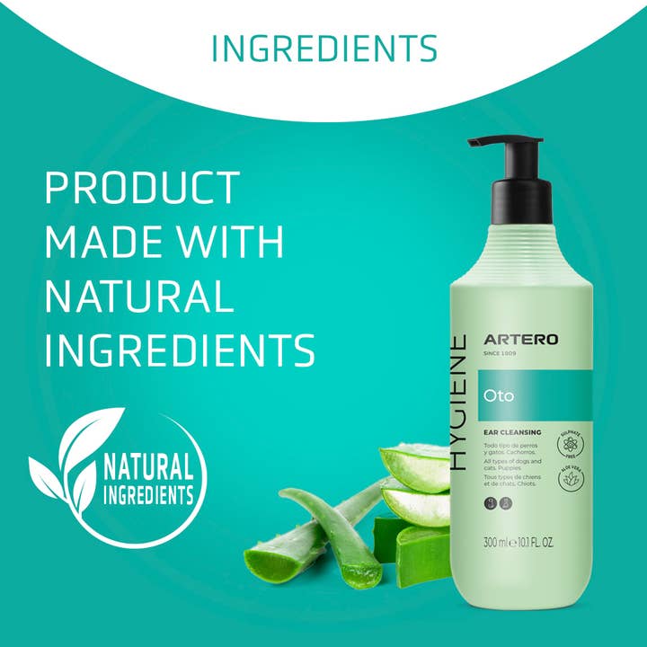 ARTERO Inspiring Style – Großhandel Haustierreinigung – Artero Oto Ohrreiniger für Hunde, 300 ml4