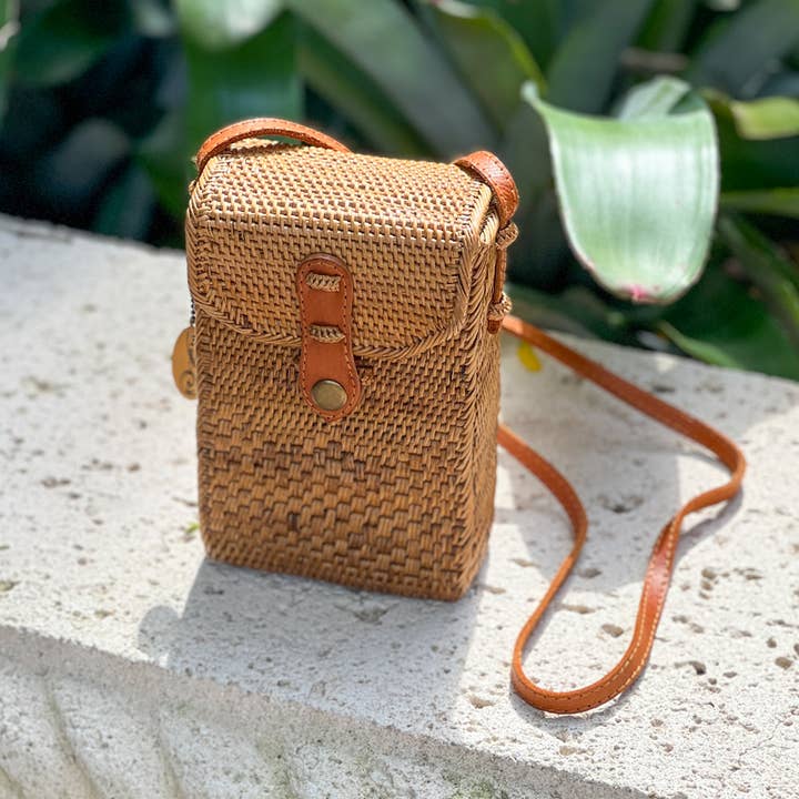 The Winding Road - Wholesale Crossbody Bag - Women's - Ata Vine Cell Phone Crossbody Bag